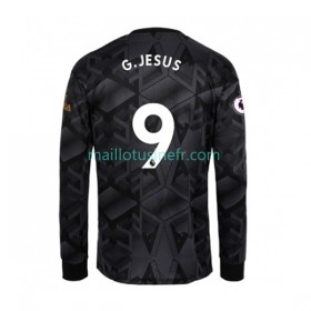 Maillot de Foot Arsenal Gabriel Jesus 9 Extérieur 2022-23 Manches Longues
